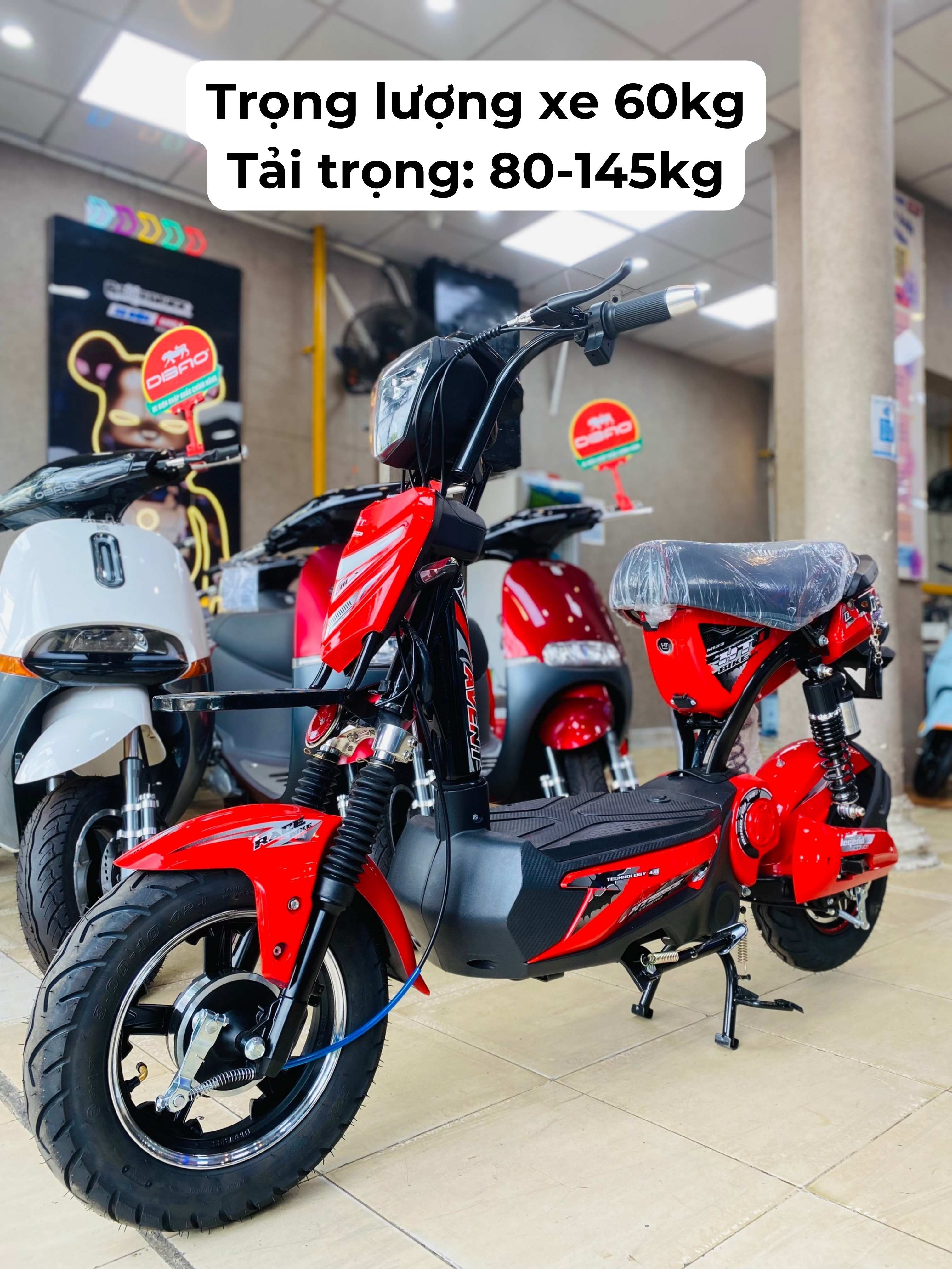 Avent Xbull có tải trọng 145kg,