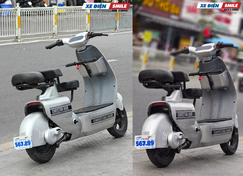 Smile cam kết sơn xe không lem, không nhòe