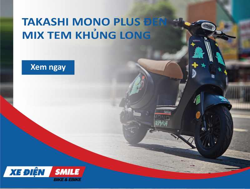 ‘‘Trầm trồ’’ trước phiên bản Takashi Mono Plus đen mix tem khủng long cá tính