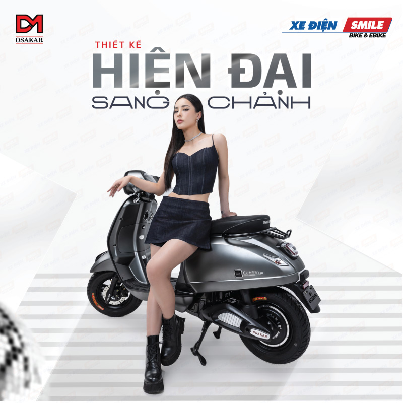 Osakar CLASSY SI có thiết kế tinh tế, cá tính