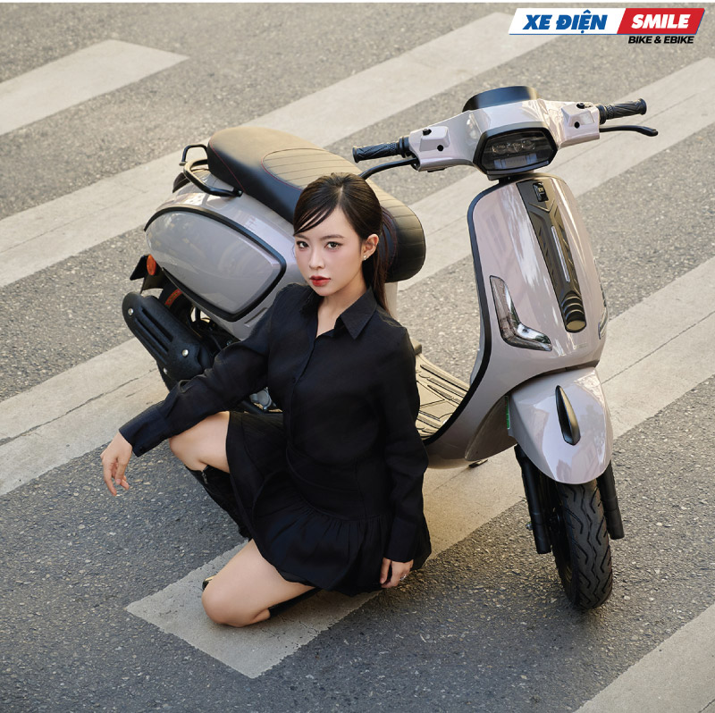 Xe được trang bị phanh đĩa thủy lực phía trước an toàn