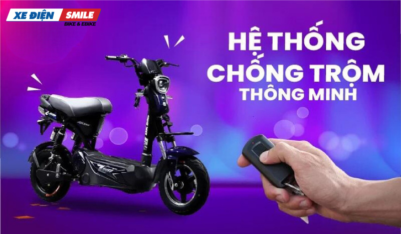 DK Z Buff được trang bị hệ thống chống trộm thông minh