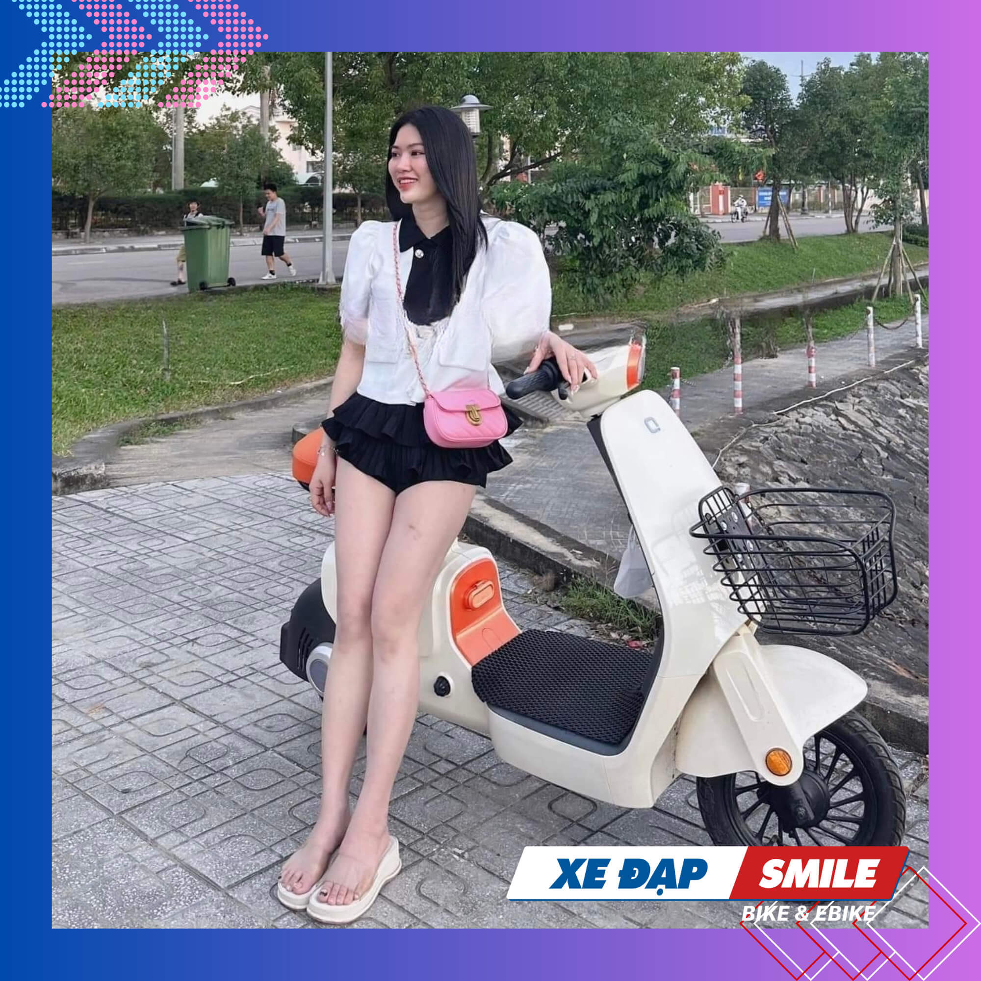 Phiên bản kem cam nữ tính