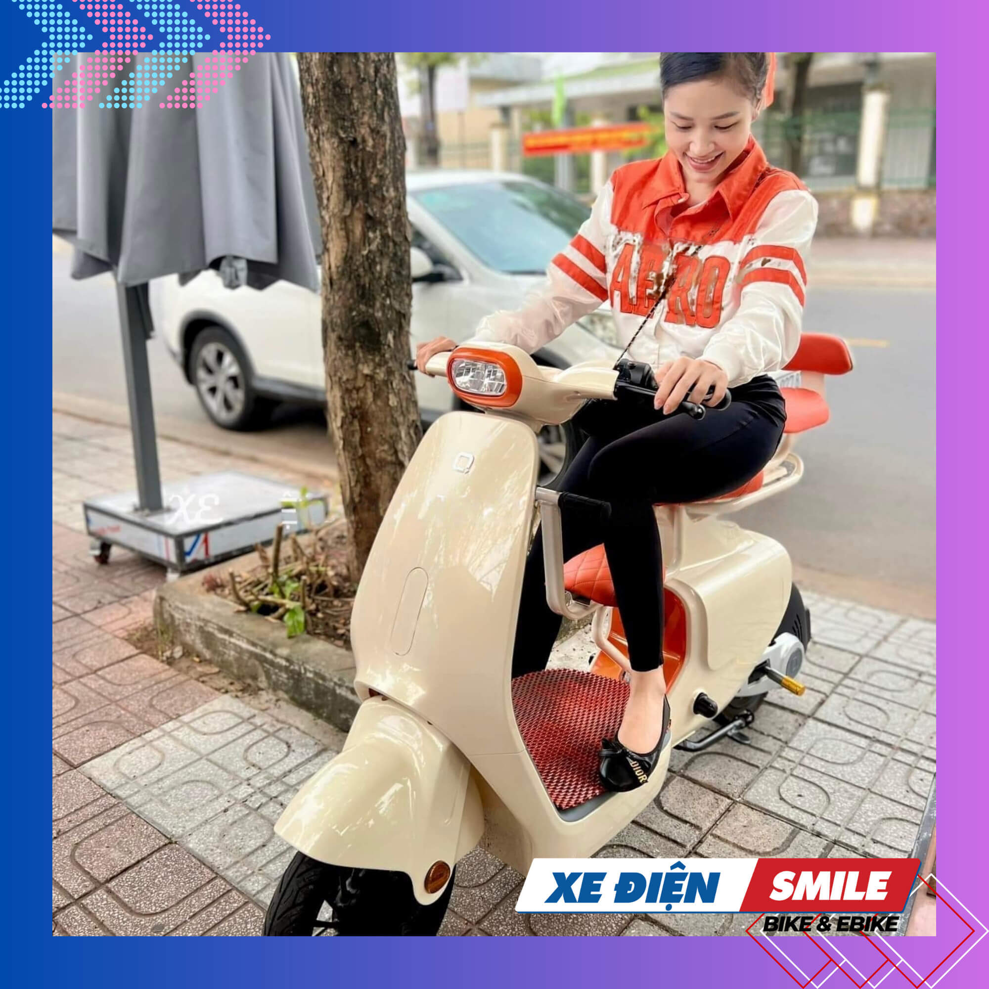 Xe Điện VC được trang bị Lót chân êm ái