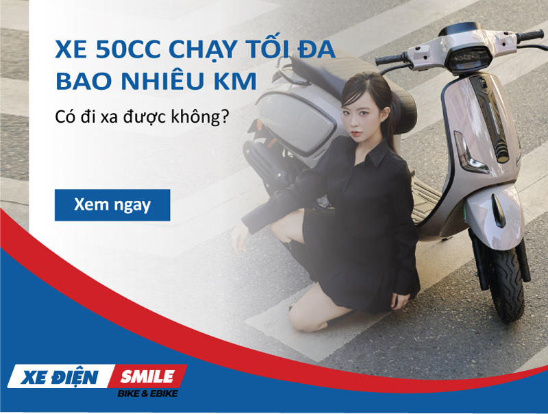 Xe 50cc chạy tối đa bao nhiêu km/h? Có đi xa được không?