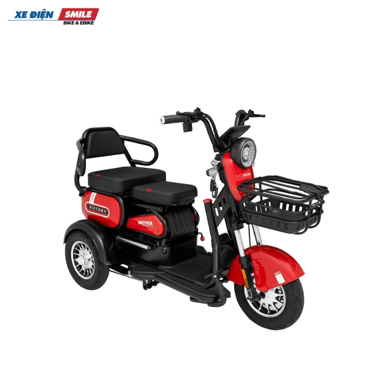 Xe ba bánh điện Victory Better cho khả năng vận hành mạnh mẽ