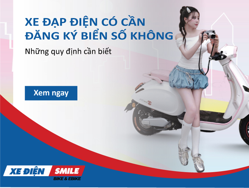 Xe đạp điện có cần biển số không