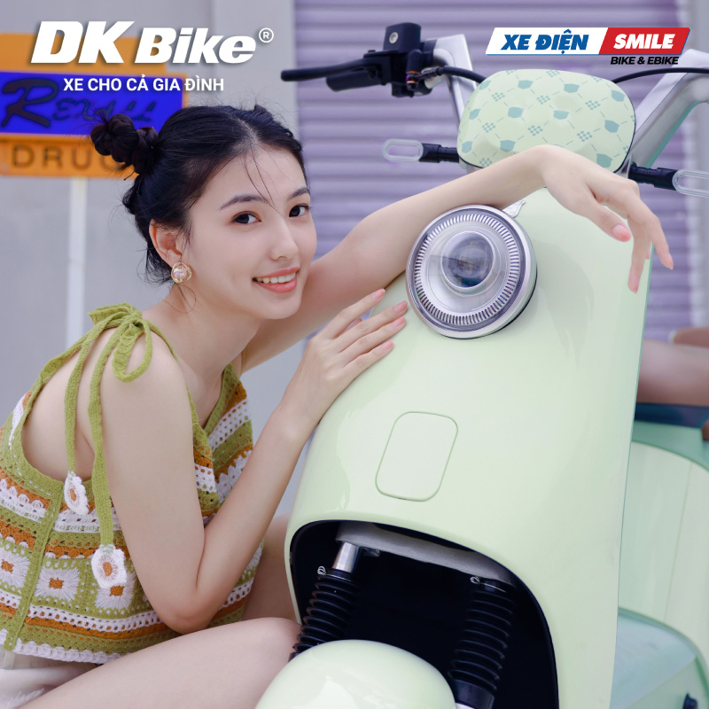 Mua xe đạp điện Lyva Cola DK chính hãng tại Xe Điện Smile