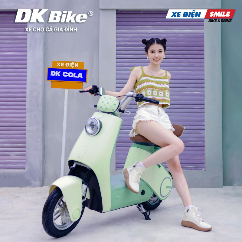 Xe đạp điện Lyva Cola DK dành cho giới trẻ năng động