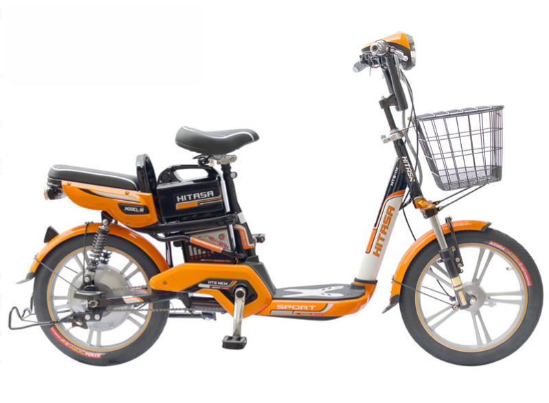 Xe đạp điện Hitasa nhôm Pin 20 thiết kế đơn giản cùng mức giá phải chăng