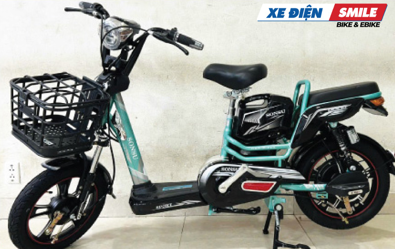 Xe đạp điện Sonsu chạy được từ 40 đến 50 km cho mỗi lần sạc