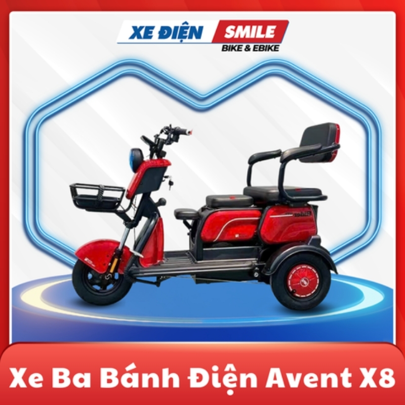 Xe ba bánh điện Avent X8 dành cho người già và người khuyết tật