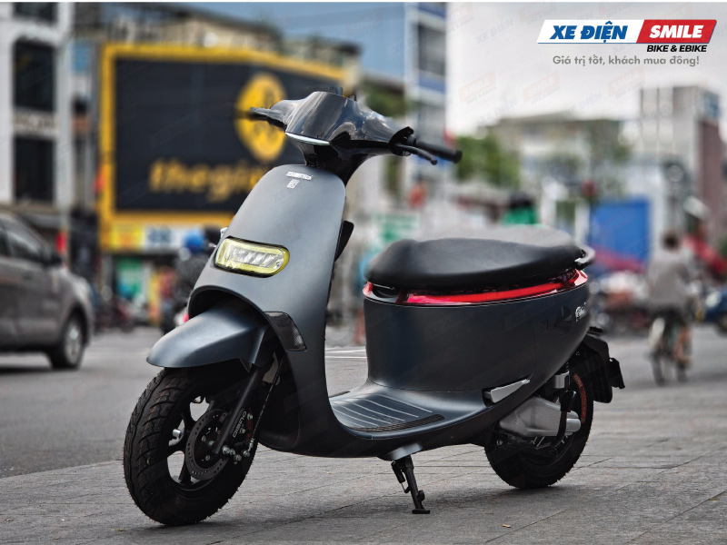 Xe điện Gogo Moon đi được quãng đường 80km cho 1 lần sạc