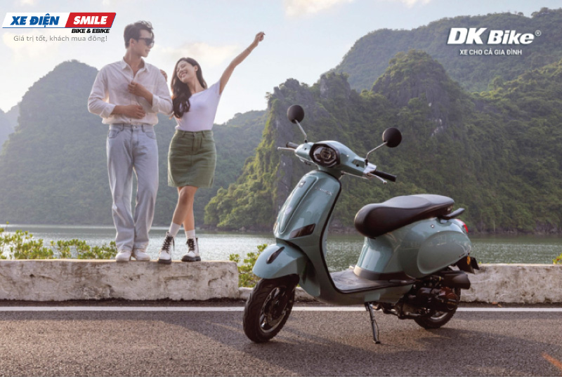 xe máy điện DK Roma SX NFC là mẫu xe mang đến trải nghiệm lái xe an toàn