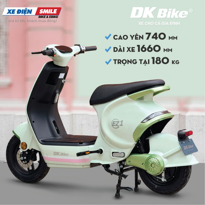 Thông số kỹ thuật xe điện DKBike Ez1