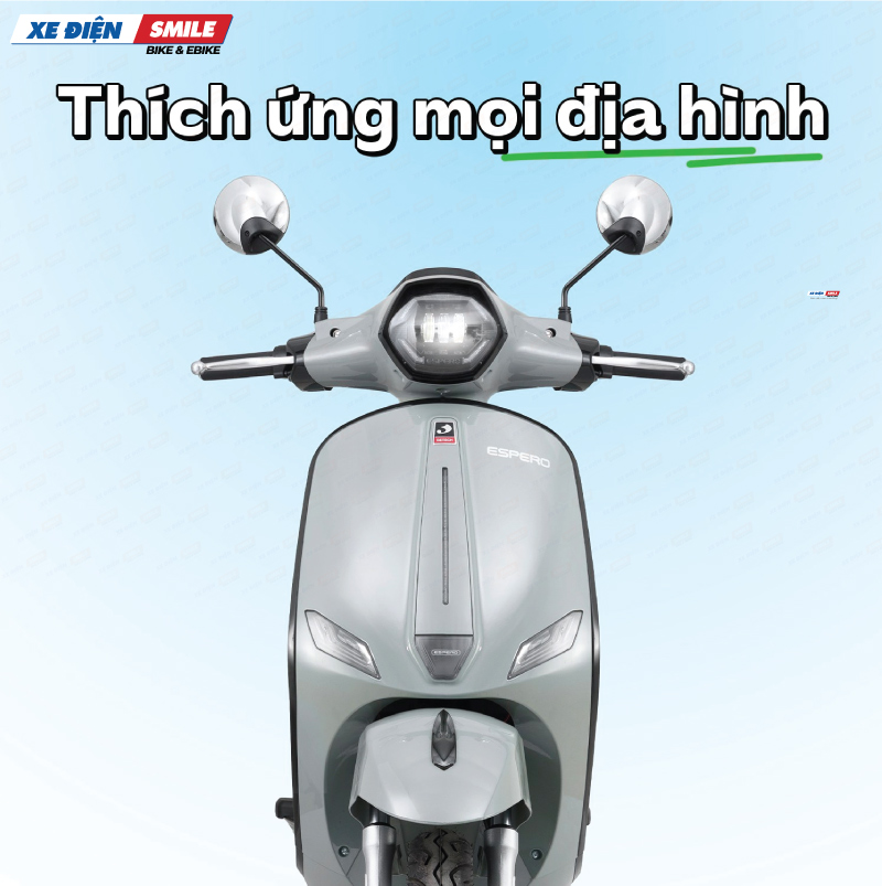 ESPERO Classic Ultra trang bị động cơ 1600W