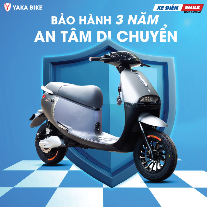 Mua xe máy điện Yaka Gogo Star tại Xe Điện Smile