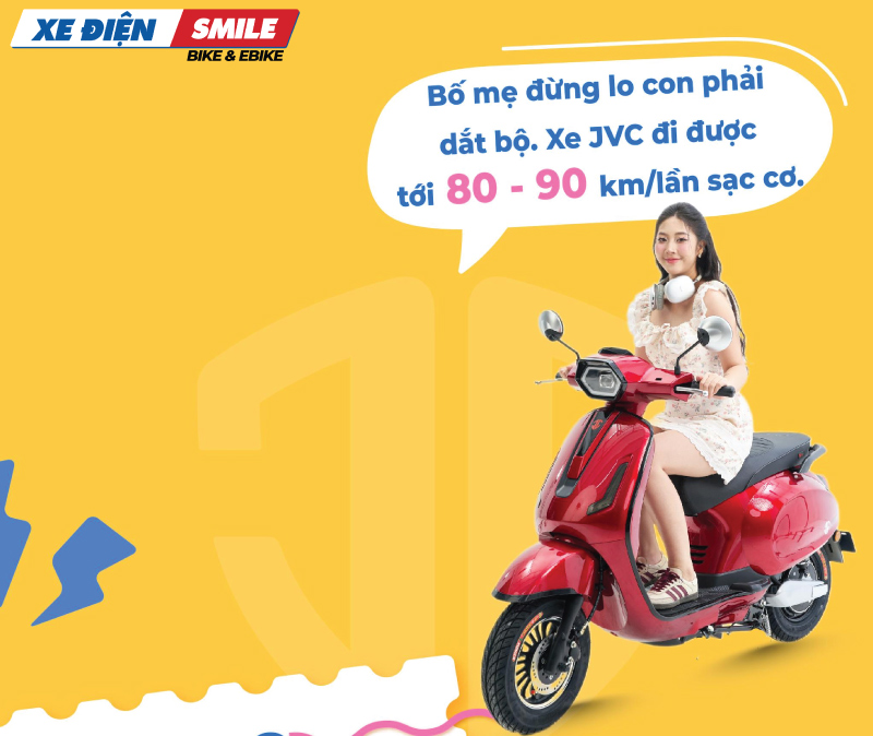 Xe máy điện đi được 90km cho mỗi lần sạc đầy
