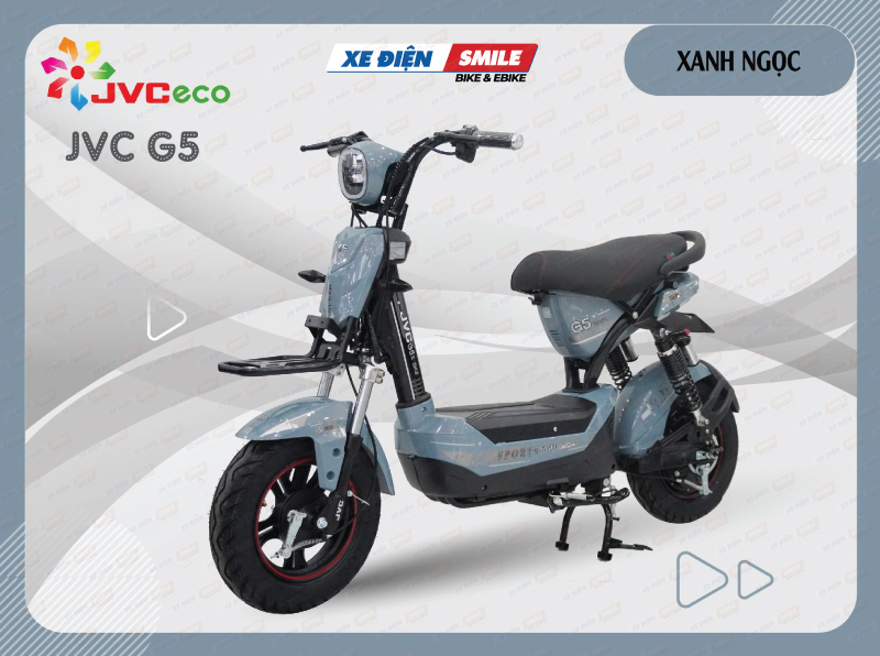 JVCeco G5 được trang bị động cơ TERRA MOTORS TR48V500W