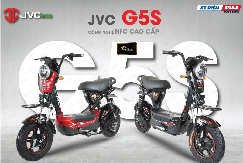 Xe điện JVC G5s là dòng xe có thiết kế trẻ trung cùng động cơ mạnh mẽ