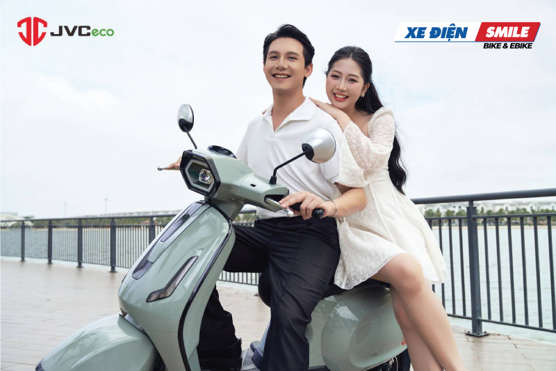 Xe máy điện JVC V6 được trang bị công suất lên đến 1.700W,