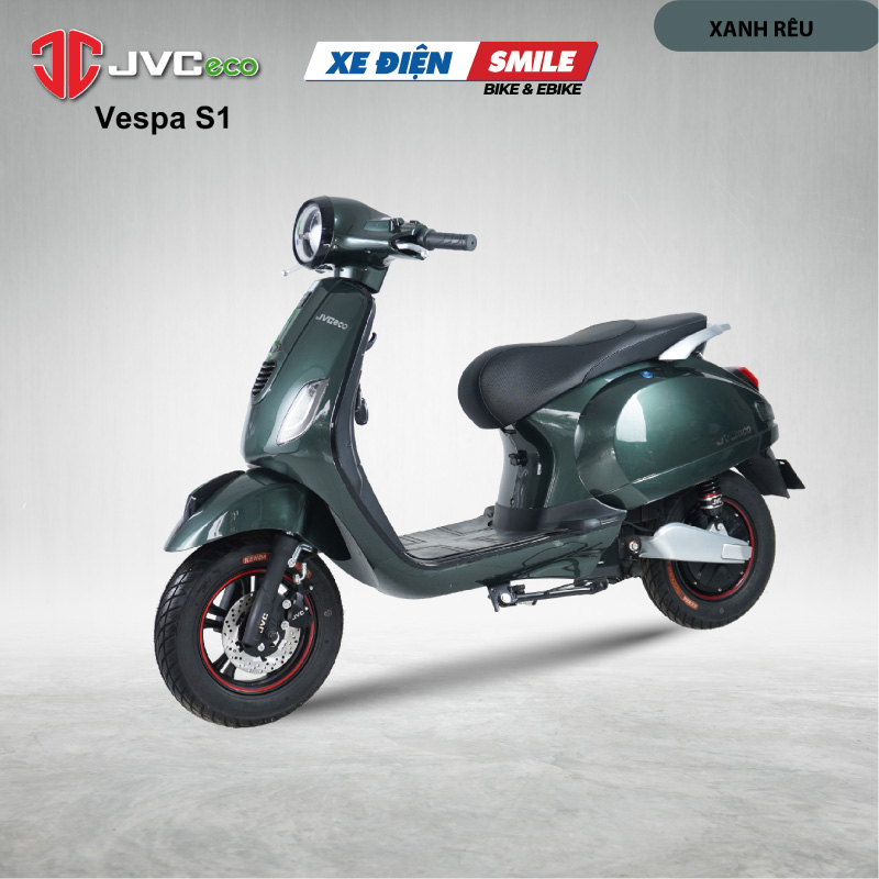 Mua xe điện JVCeco Vespa s1 chính hãng tại Xe Điện Smile