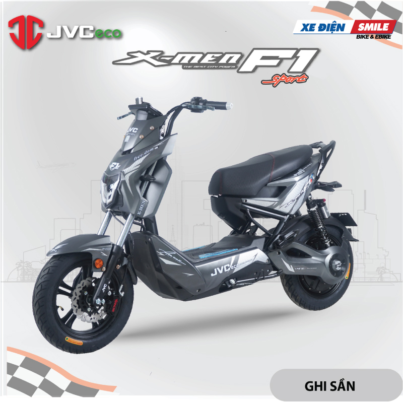 xe điện JVCeco Xmen F1 Sport phù hợp với các bạn nam cá tính, mạnh mẽ
