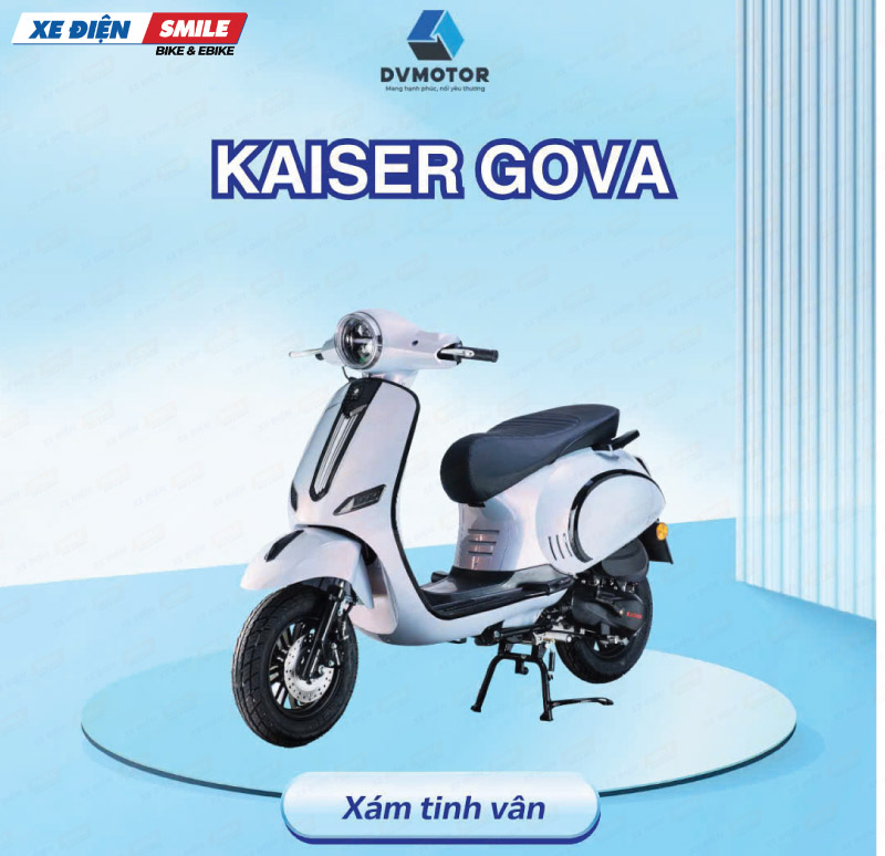 Mua xe ga 50cc Kaiser Gova chính hãng ở Xe Điện Smile