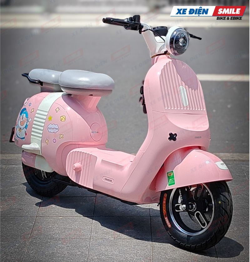 Xe điện Hottrend Osakar Momo có thiết kế nhỏ gọn, dễ thương