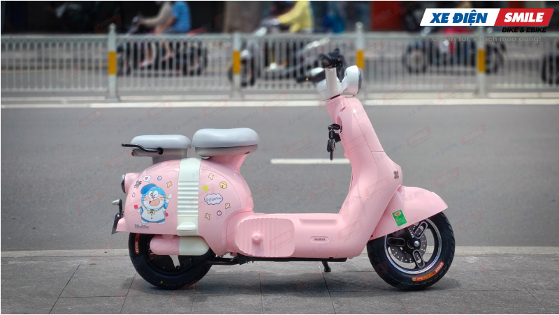 Osakar Momo dùng lốp không săm bền bỉ