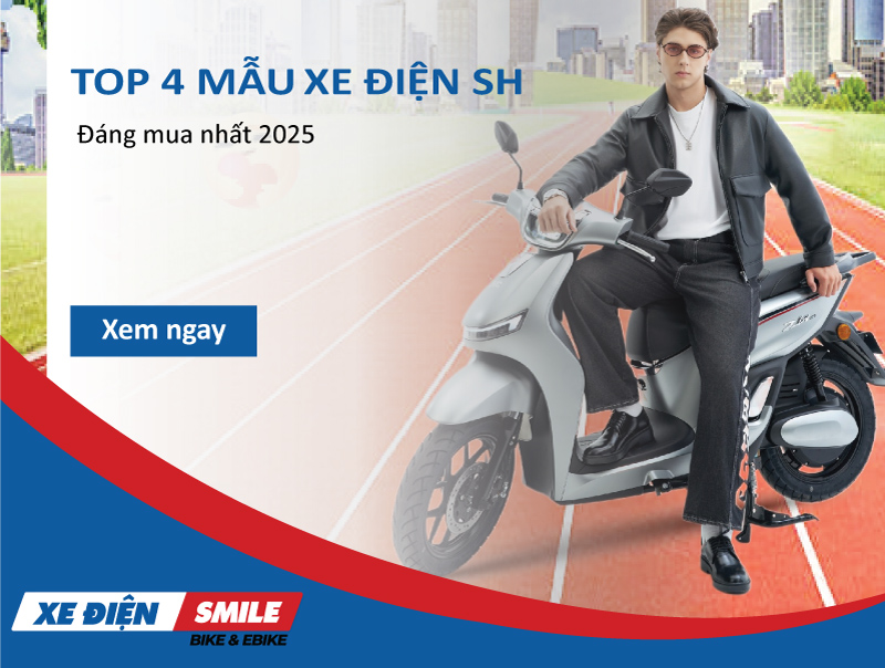 TOP 4 mẫu xe điện SH đáng mua nhất 2025