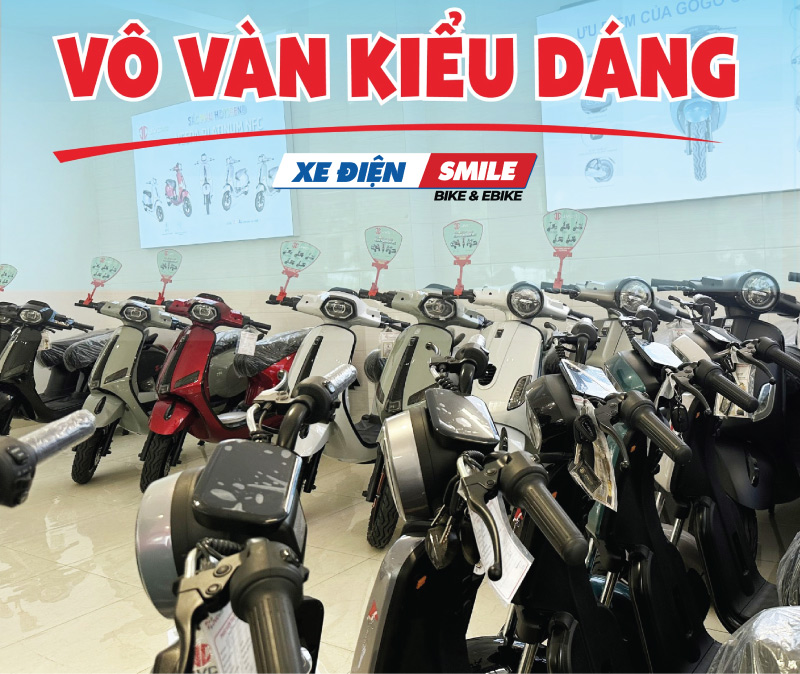 Mua xe điện xe điện JVCeco GOGO S chính hãng tại Xe Điện Smile