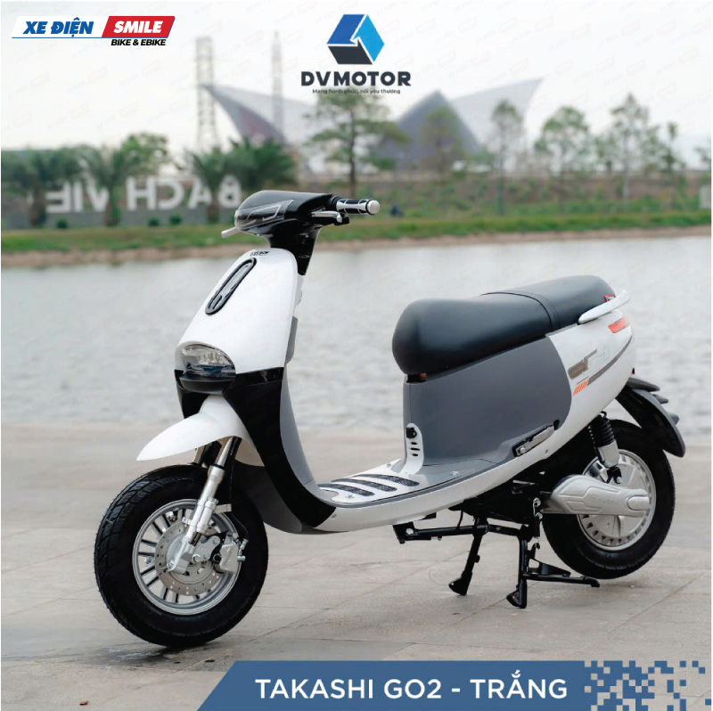 Xe điện Takashi Go2 có thiết kế thanh lịch, nhỏ gọn