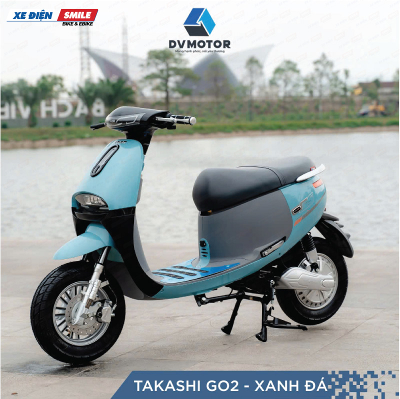 Xe điện Takashi Go2 trang bị yên xe rộng rãi
