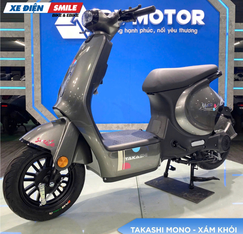 xe điện takashi mono Màu xám khói