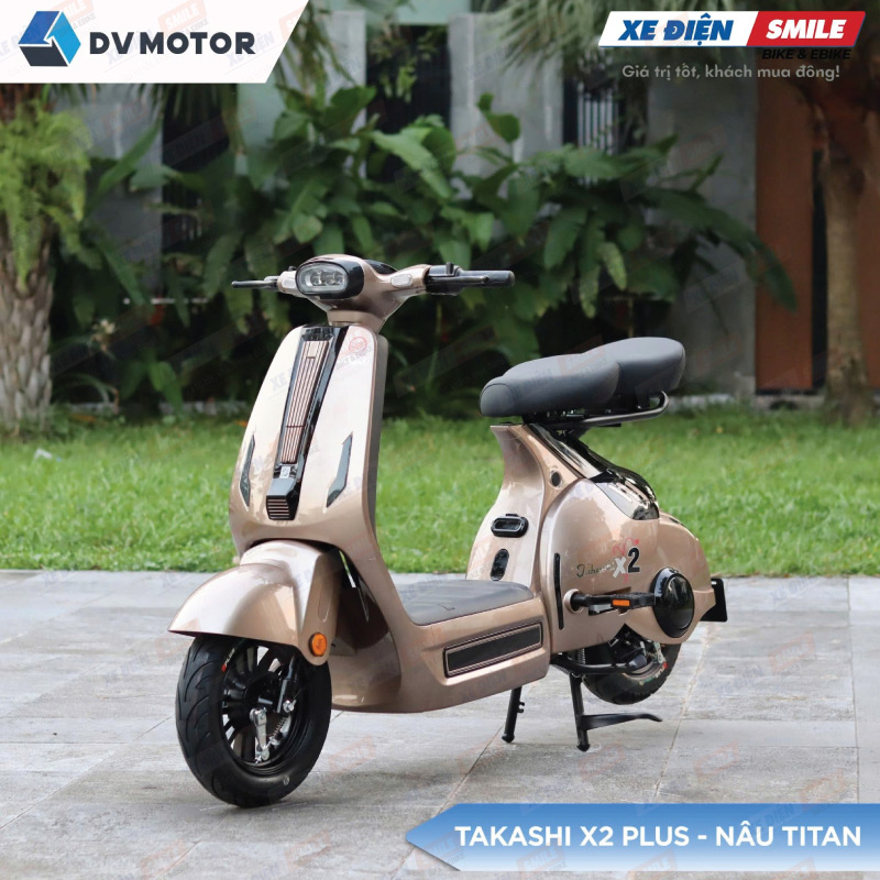 Takashi Plus X2 mang thiết kế trẻ trung, năng động