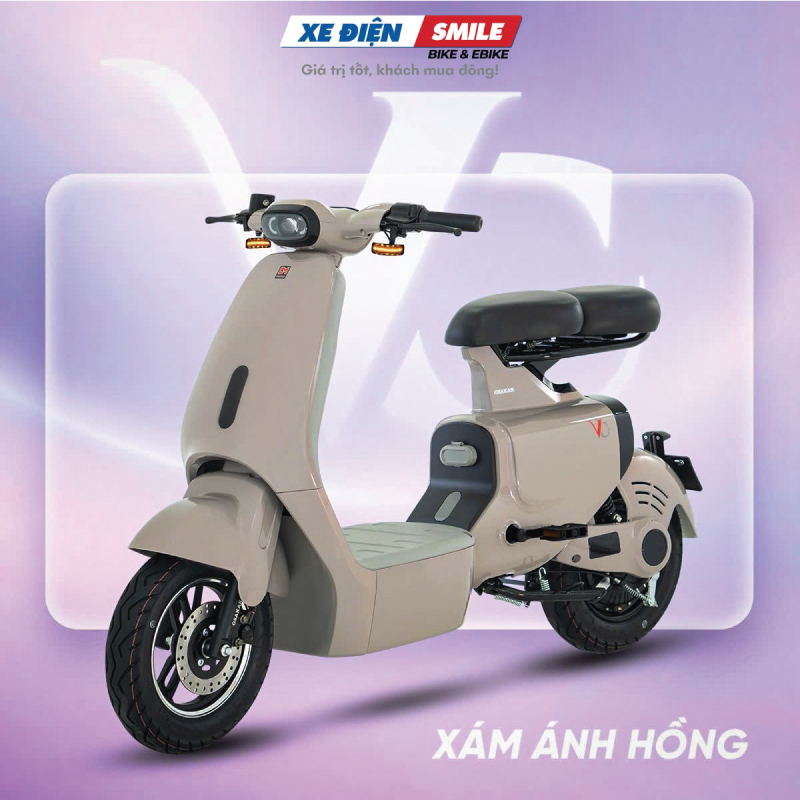 Xe điện VC 2025 trang bị cổng sạc USB tiện lợi