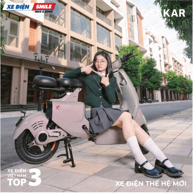 Osakar VC 2025 có thiết kế trẻ trung