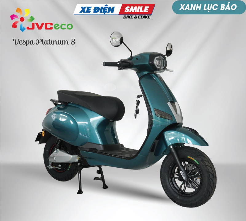 Xe đạp điện JVC Vespa Premium sở hữu diệm mạo hiện đại