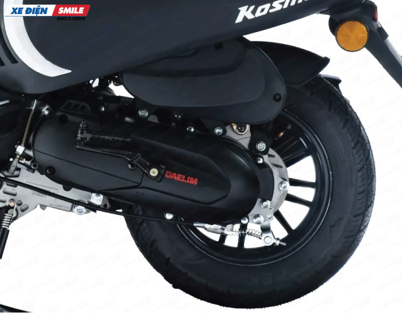Daelim Kosmo dùng phanh đĩa an toàn