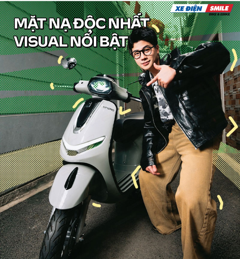 Xe ga 50cc Espero 50VS Enigma - Mẫu xe tay ga 50cc dưới 20 triệu thiết kế hiện đại