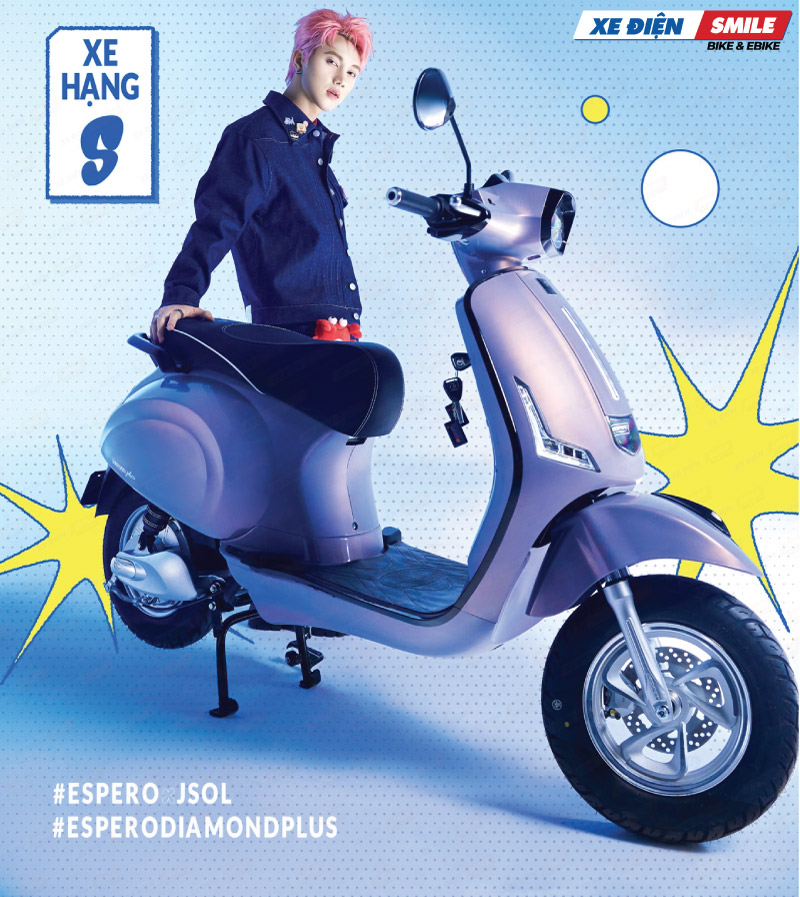 ESPERO 50VS Diamond Plus có thiết kế thanh lịch, tiện nghi