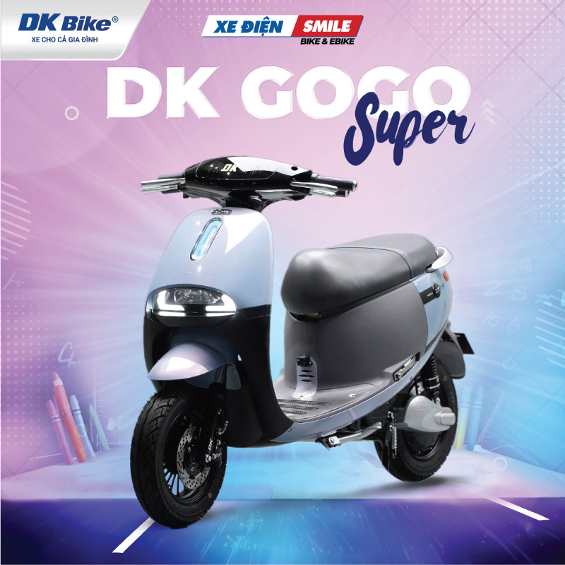 DK GoGo Super 2024 có thiết kế năng động, cá tính