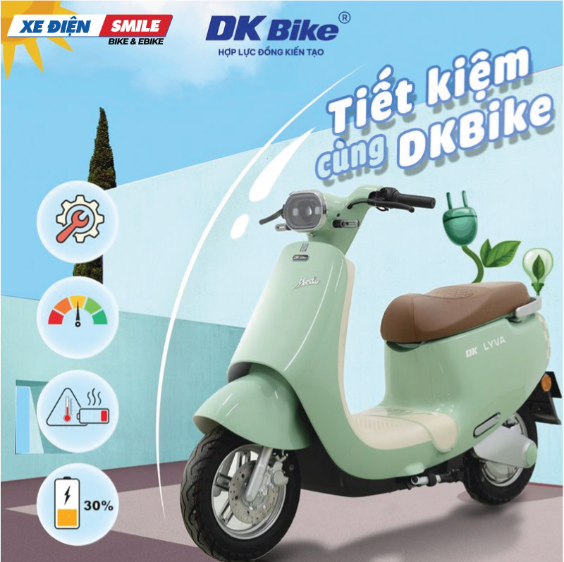 DK Lyva Moda có thiết kế trẻ trung, năng động