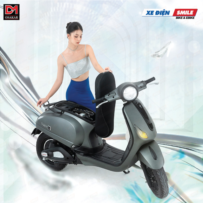 Mua xe máy điện Osakar CLASSY SI chính hãng tại Xe Điện Smile