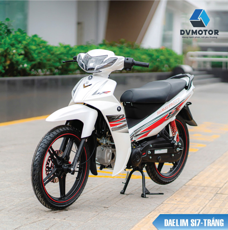 Daelim SI7 có thiết kế nhỏ gọn, thể thao và trẻ trung
