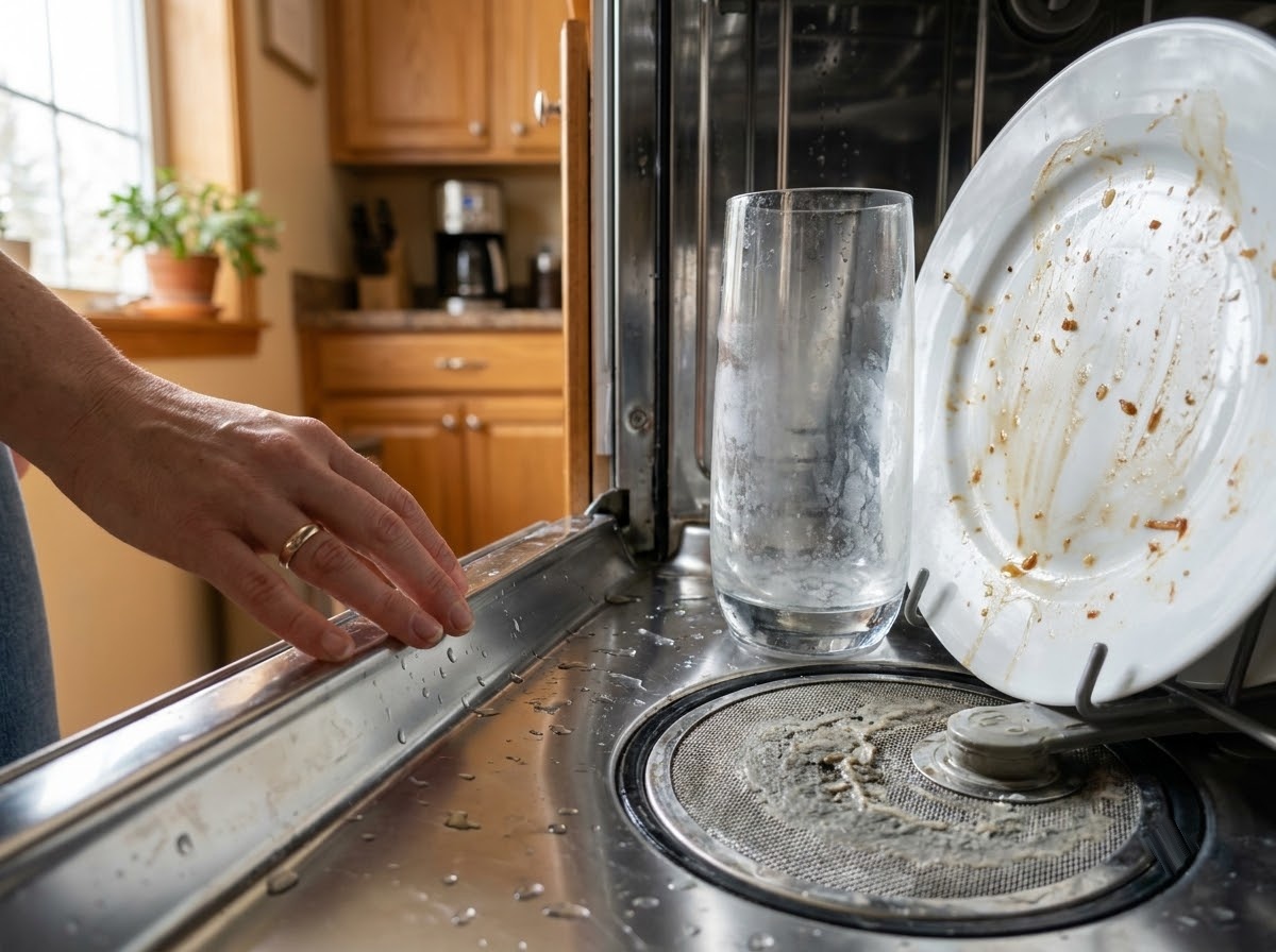 dấu hiệu cho thấy máy rửa bát cần được vệ sinh