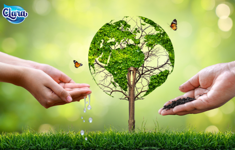 clara bảo vệ môi trường xanh