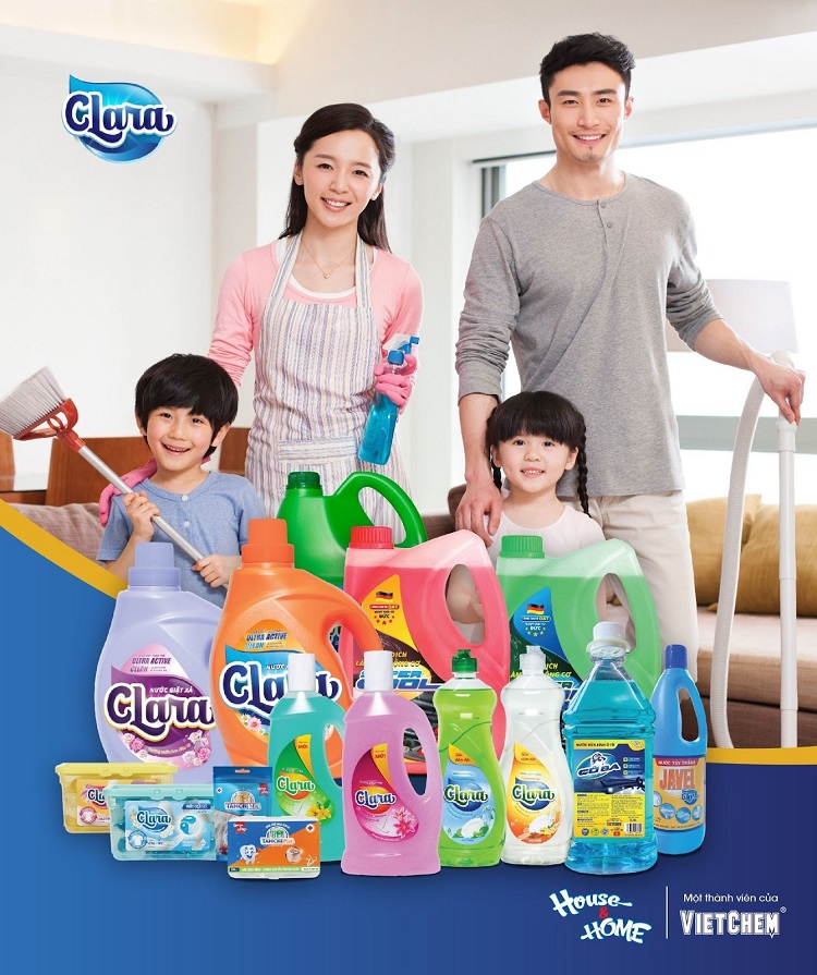 Trọn bộ sản phẩm CLARA tối ưu quy trình dọn dẹp nhà cửa