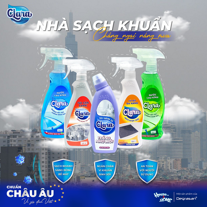 Bộ tứ siêu khuẩn - Nhà sạch bóng vi khuẩn